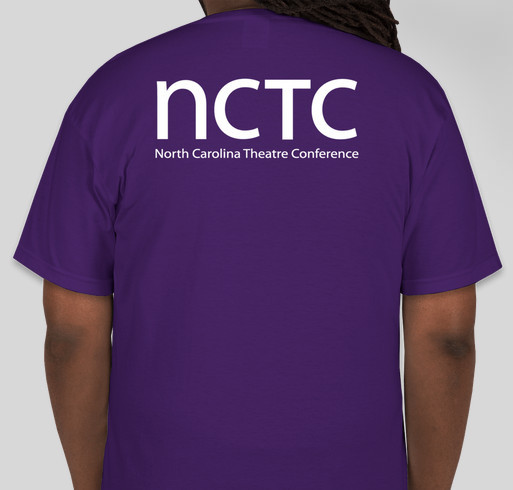 NCTC High School Play Festival Fundraiser - unisex shirt design - back
