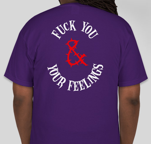 Camp Hard As Fuck Members Only Shirts Fundraiser - unisex shirt design - back