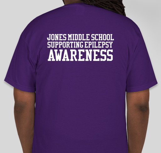 The Purple Project Fundraiser - unisex shirt design - back