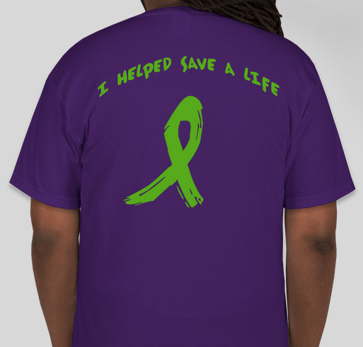 Cindy MacKay Heart Transplant Booster Fundraiser - unisex shirt design - back