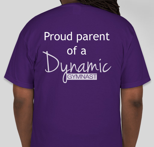 Dynamic Parents Shirts Fundraiser - unisex shirt design - back