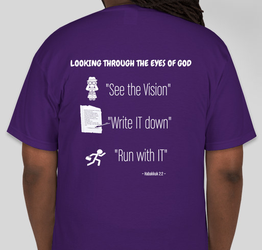 I Made It Through It Fundraiser - unisex shirt design - back