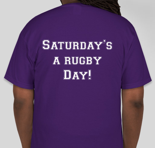 Hartford Wild Roses Rugby Club Fundraiser - unisex shirt design - back