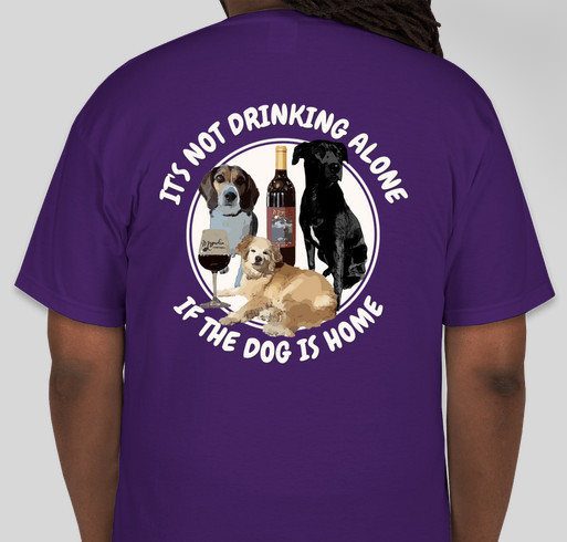 RAWL National Rescue Dog Day Fundraiser - unisex shirt design - back