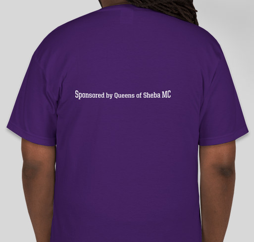 Motorcycle Awareness Month Fundraiser - unisex shirt design - back