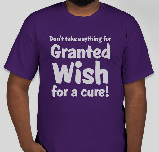 Team Erica for The Granted Wish Foundation Fundraiser - unisex shirt design - front