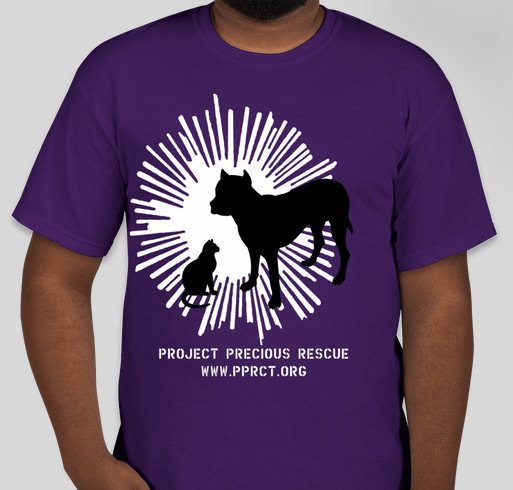 Project Precious Rescue Spring Booster! Help Us Save Lives! Fundraiser - unisex shirt design - front