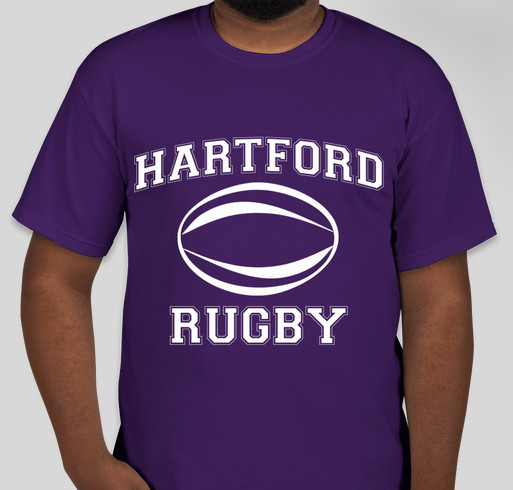 Hartford Wild Roses Rugby Club Fundraiser - unisex shirt design - front