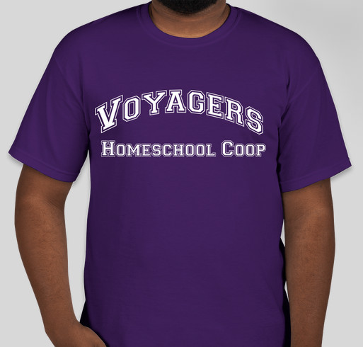 Voyagers Homeschool Cooperative Fundraiser - unisex shirt design - front
