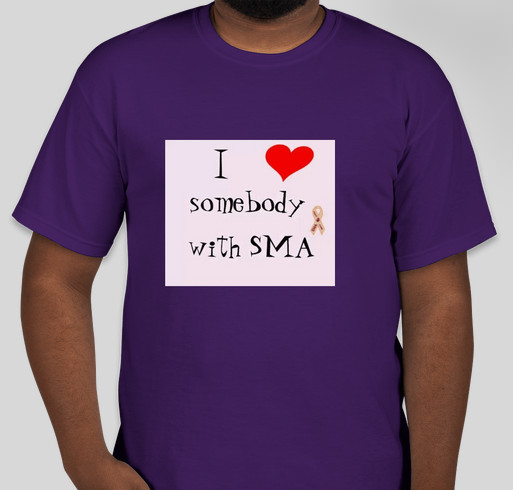 SMA LOVE Fundraiser - unisex shirt design - front