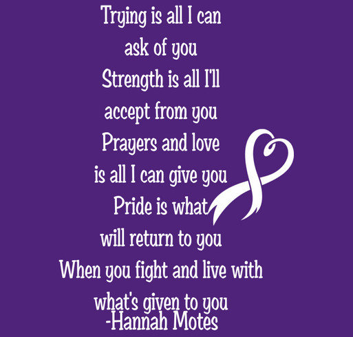 Tommy's Legacy shirt design - zoomed