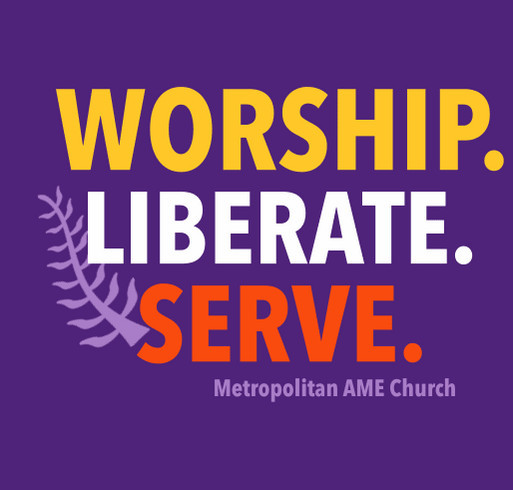 Metropolitan AME Church Tshirt shirt design - zoomed