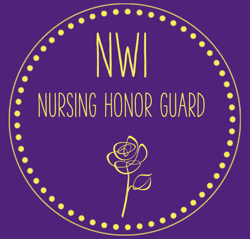 Northwest Indiana Nursing Honor Guard shirt design - zoomed