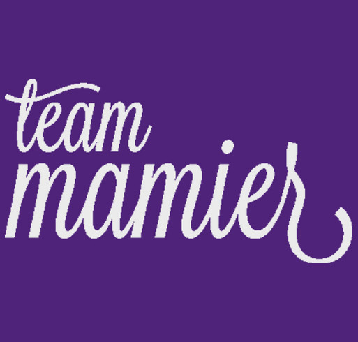Team Mamier shirt design - zoomed