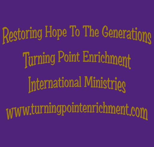 Turning Point Enrichment Thanksgiving Food Bags Community Outreach shirt design - zoomed