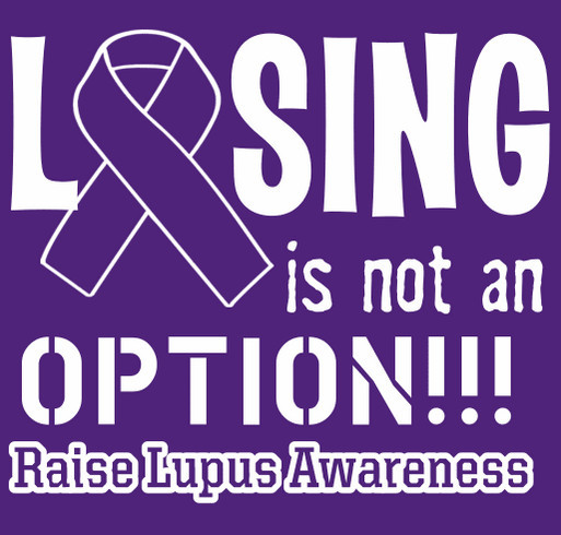 Raise Lupus Awareness shirt design - zoomed
