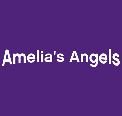 Amelia's Angels Great Strides 2014 shirt design - zoomed
