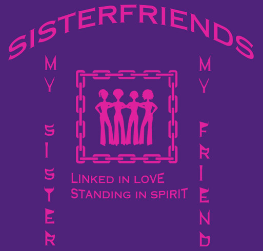 SisterFriends2 shirt design - zoomed