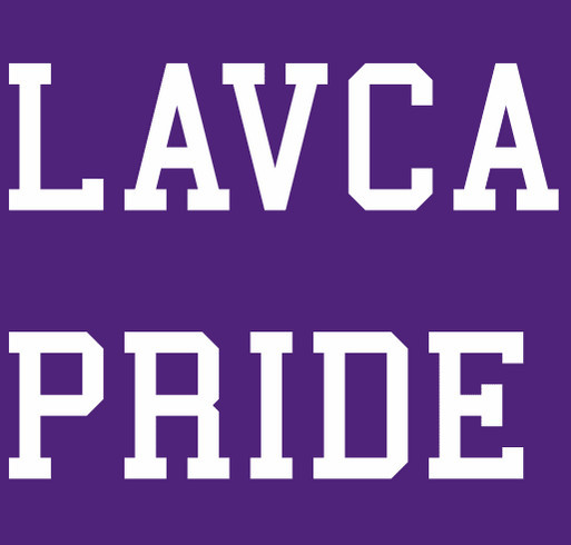 Show your LAVCA pride shirt design - zoomed