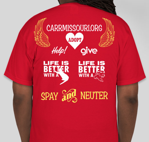 Together Fundraiser - unisex shirt design - back
