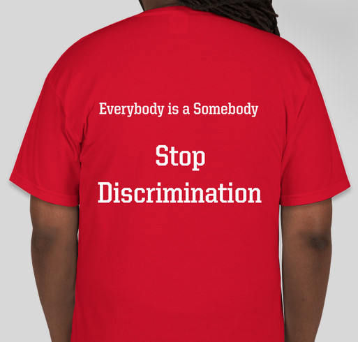 Shelby says "I am Somebody" Fundraiser - unisex shirt design - back