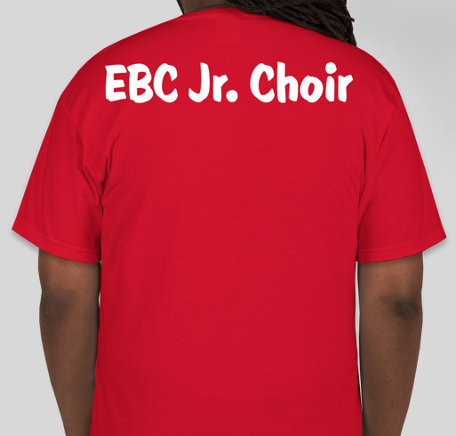 EBC Jr Choir Fundraiser - unisex shirt design - back