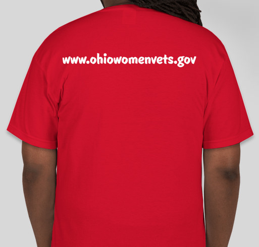 Ohio Women Veterans Conference Fundraiser - unisex shirt design - back