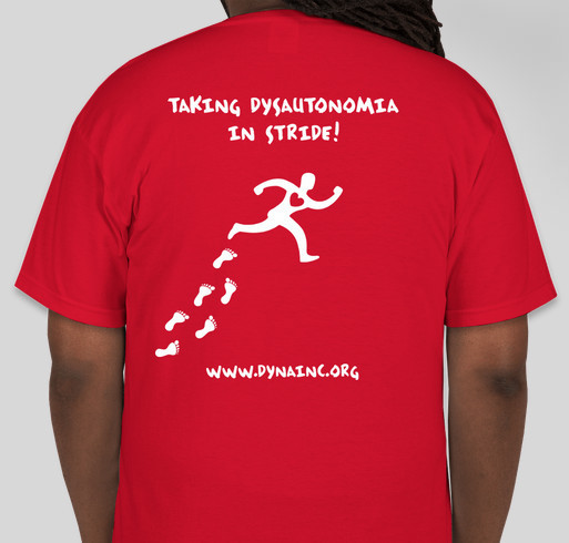 Dysautonomia Youth Network of America Fundraiser Fundraiser - unisex shirt design - back
