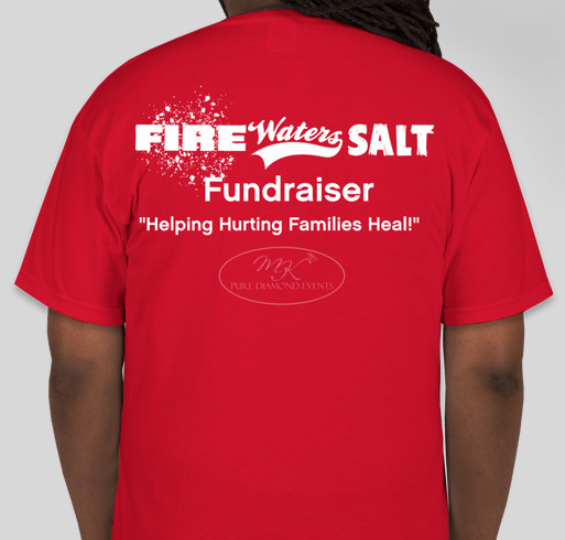 Fire Water Salt Fundraiser Fundraiser - unisex shirt design - back