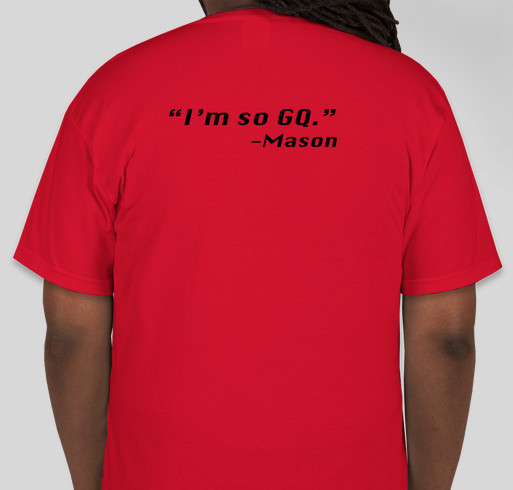 Mason's Minions Fundraiser - unisex shirt design - back