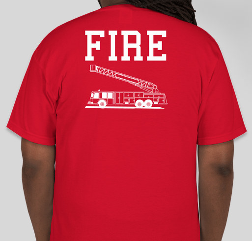 New England Fire Photography Equipment Fundraiser Fundraiser - unisex shirt design - back