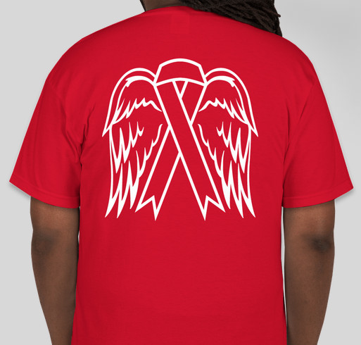Boston Cancer Fund Fundraiser - unisex shirt design - back