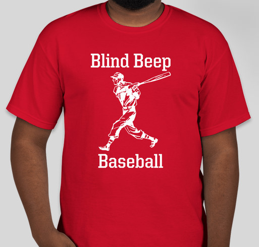 Daytona Bats Blind Beep Baseball Fundraiser - unisex shirt design - front