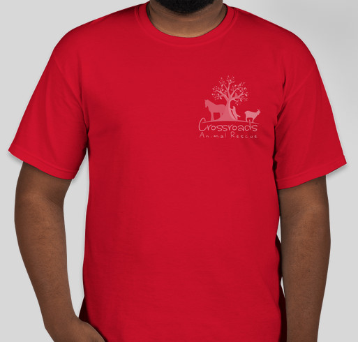 Crossroads Animal Rescue T-shirt sell Custom Ink Fundraising
