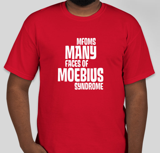 Classic Many Faces of Moebius Syndrome Shirts! Fundraiser - unisex shirt design - front