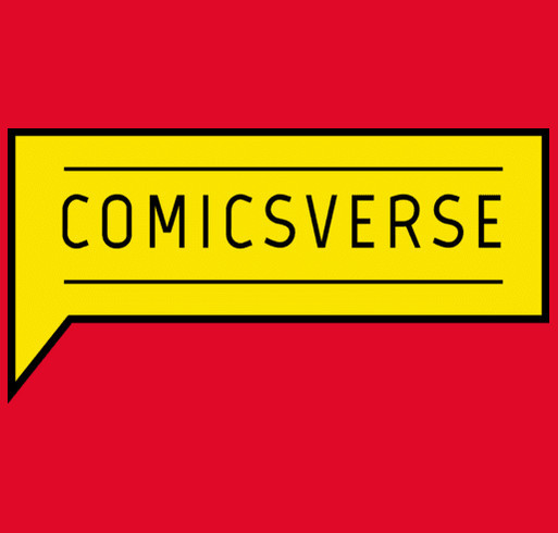 Support Comics and Graphic Novels by Supporting ComicsVerse! shirt design - zoomed