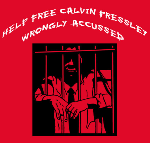 Free Calvin Pressley Fund shirt design - zoomed