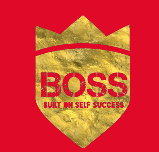 Built on self success shirt design - zoomed