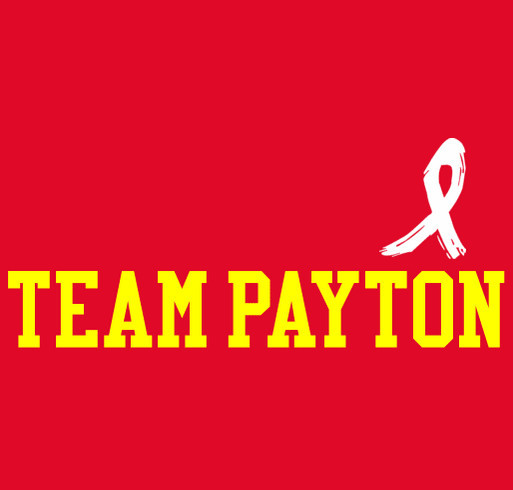Payton's fight shirt design - zoomed