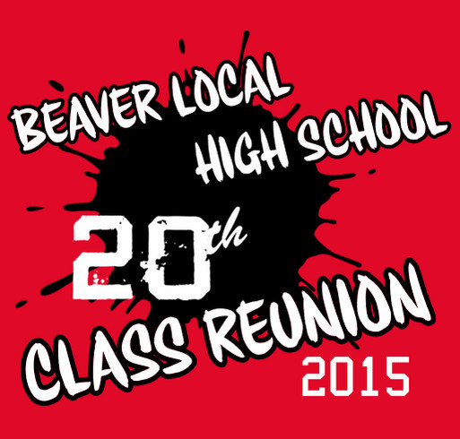 Beaver Local Class of 1995 shirt design - zoomed