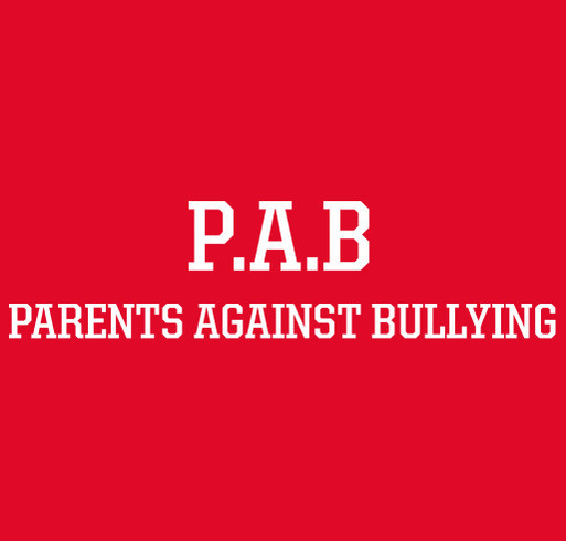 Parents Against Bullying shirt design - zoomed