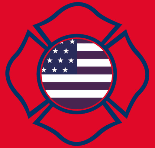 Fire Department T-Shirt Fundraiser shirt design - zoomed