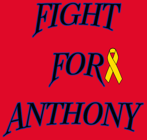 Team Anthony shirt design - zoomed