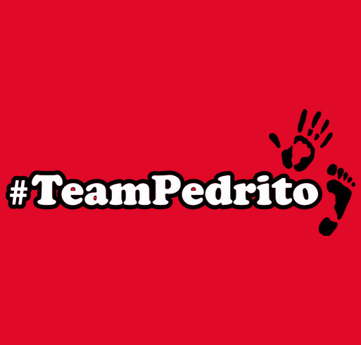 #TeamPedrito Walk of Dimes 2015 shirt design - zoomed