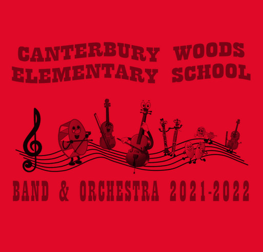 Band and Strings T-Shirt shirt design - zoomed