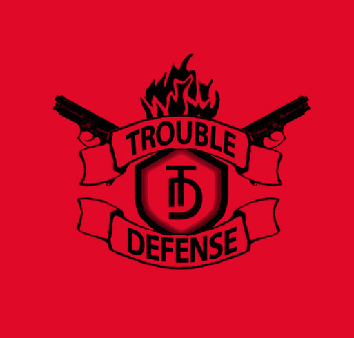 Trouble Defense LLC "Give Back to the Youth Fundrasier" shirt design - zoomed