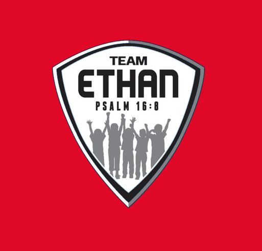 Team Ethan shirt design - zoomed