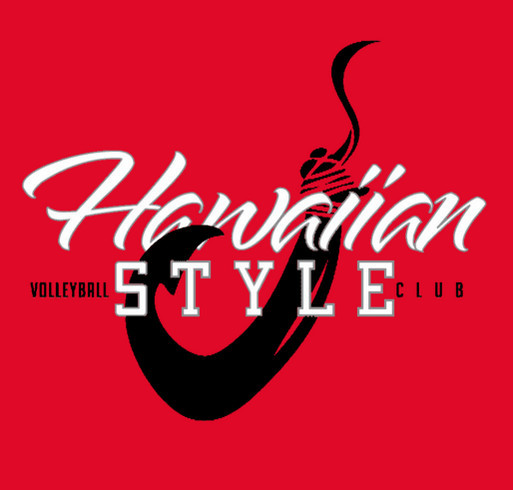 Hawaiian Style VBC shirt design - zoomed