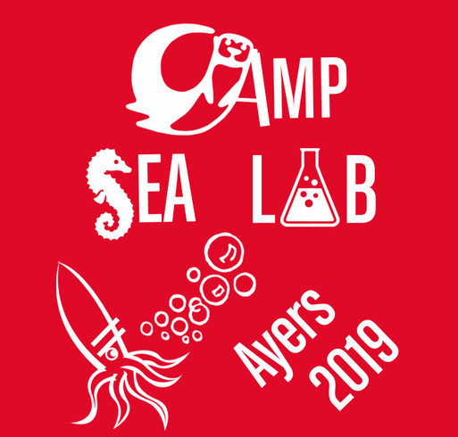 Camp SEA Lab 2019 shirt design - zoomed