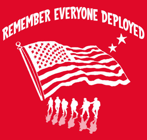 RED Friday to Support PTSD shirt design - zoomed